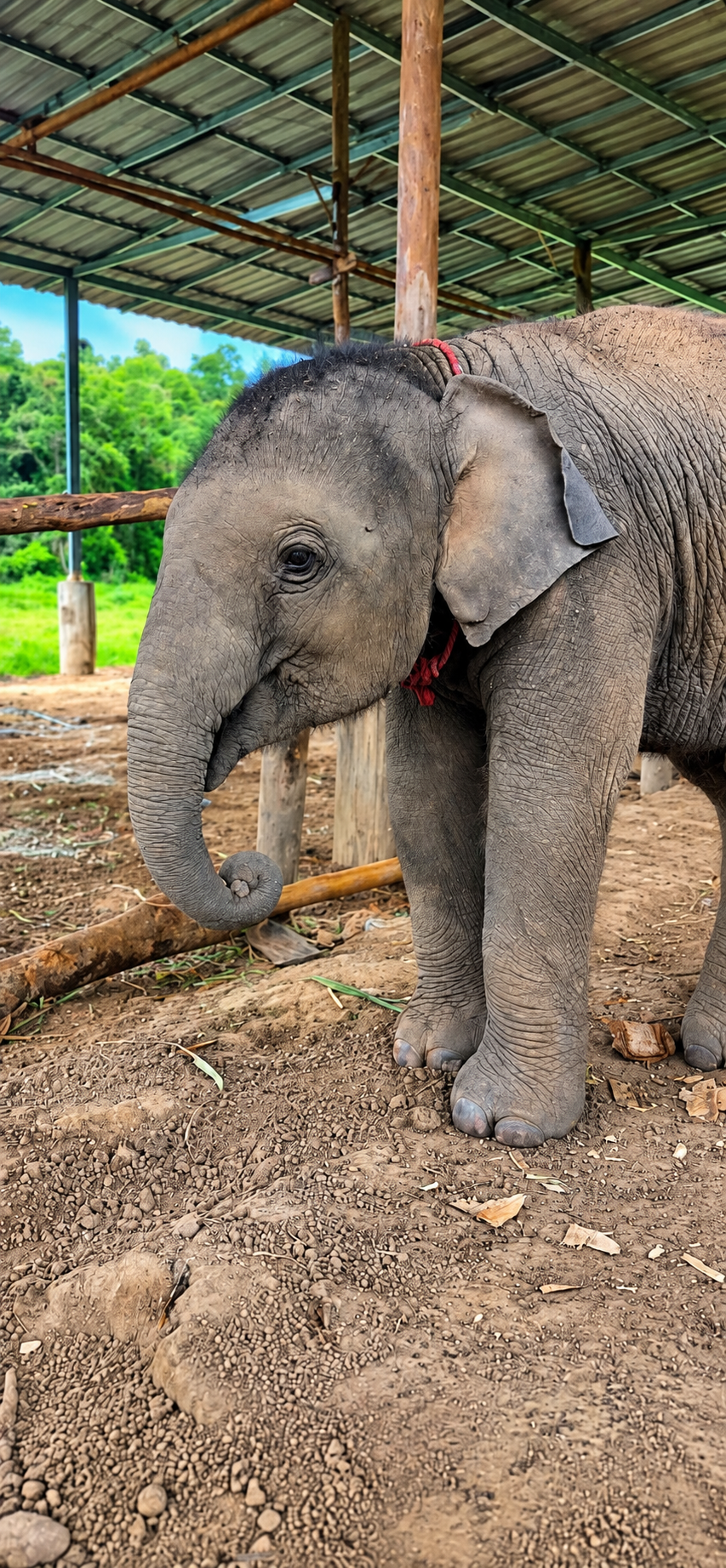 Baby Elephant Kao Klai